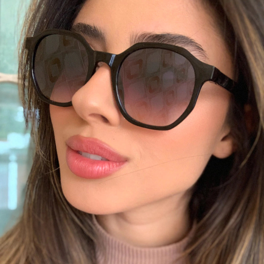 Óculos de Sol Feminino Redondo Antonia