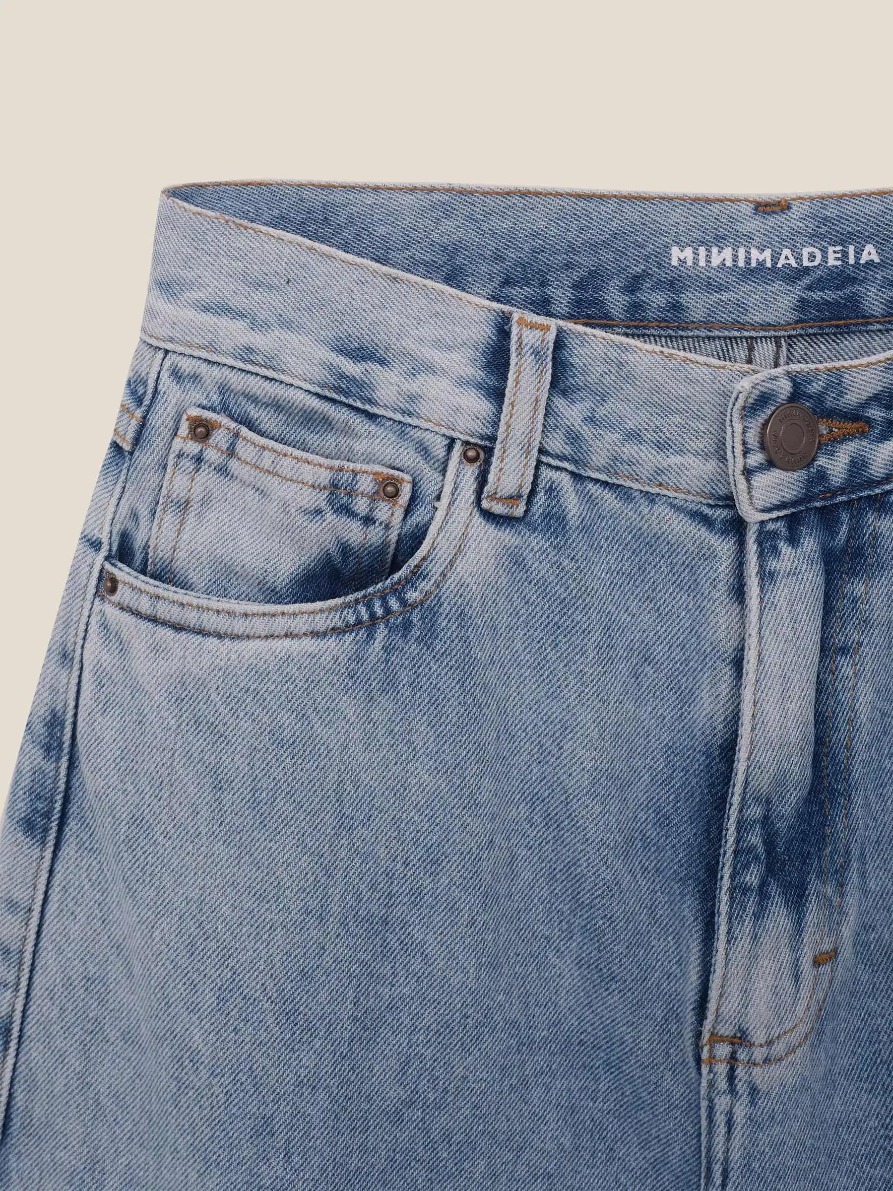 Calça Jeans Wide Leg Buriti Azul Claro