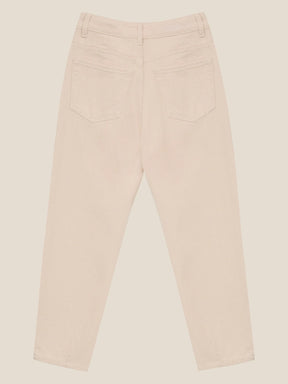 Calça Jeans Slouchy Cacau Bege