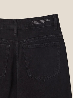 Calça Jeans Slouchy Cacau Preta