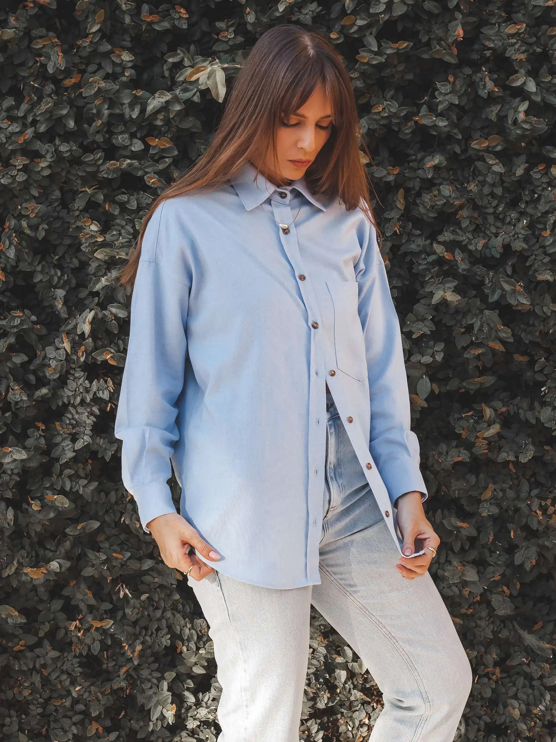 Camisa Cupuaçu Azul Claro