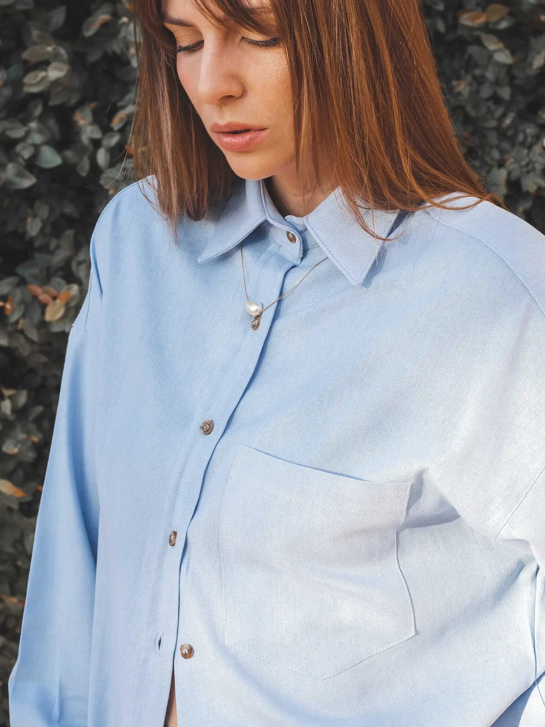 Camisa Cupuaçu Azul Claro