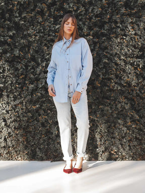 Camisa Cupuaçu Azul Claro