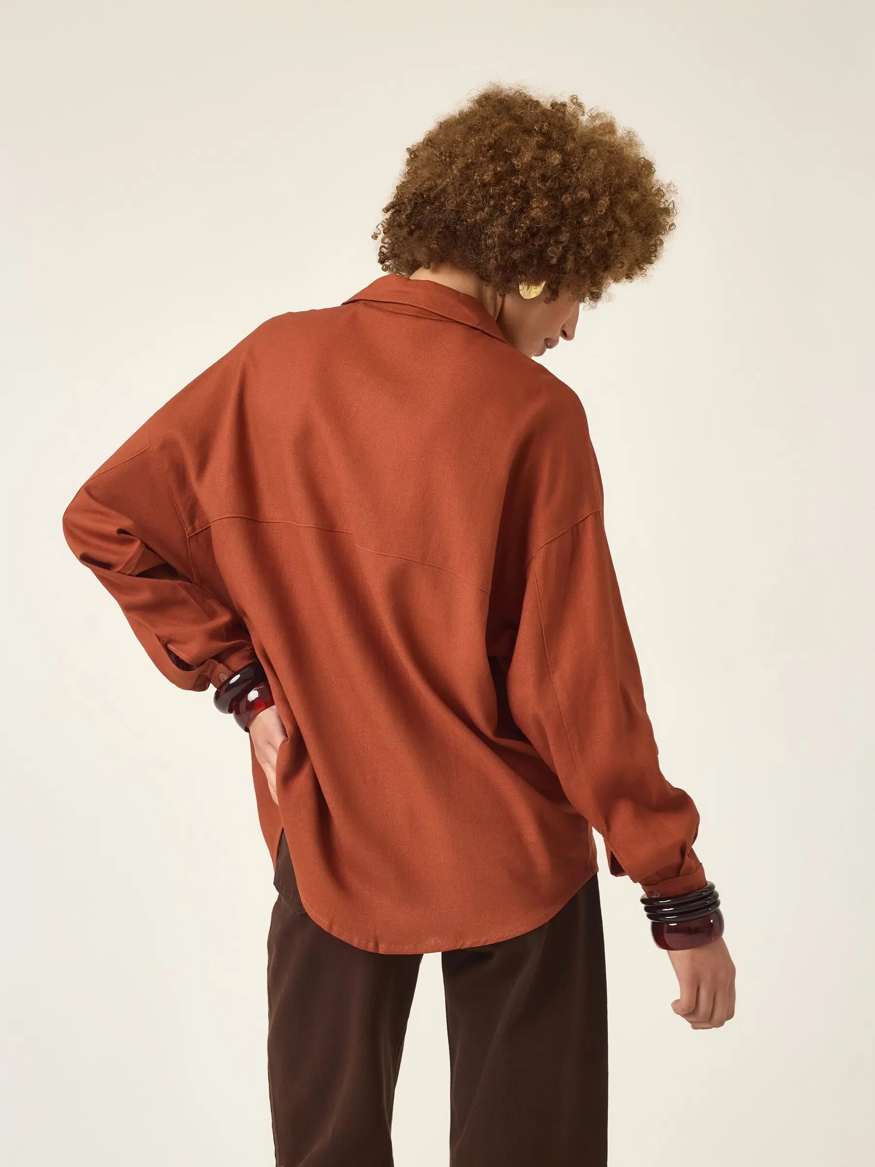 Camisa Cupuaçu Terracota