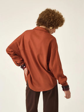 Camisa Cupuaçu Terracota