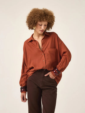 Camisa Cupuaçu Terracota