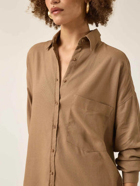 Camisa Cupuaçu Marrom Claro