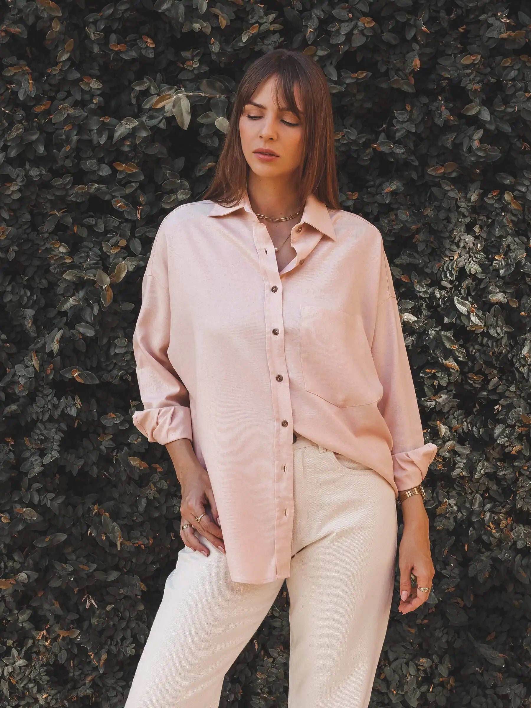 Camisa Cupuaçu Rosa Claro