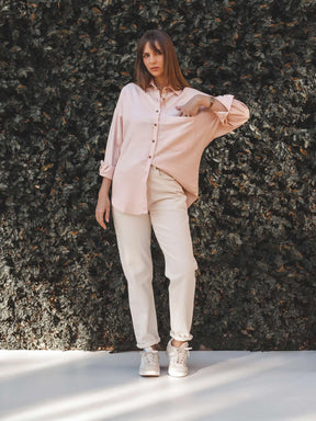 Camisa Cupuaçu Rosa Claro