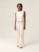 Calça Pantalona Graviola Off White + Forro