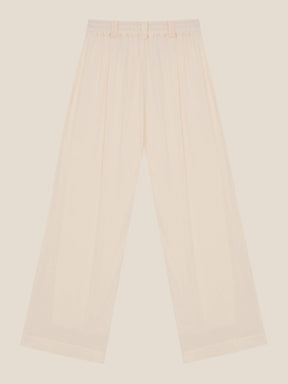 Calça Pantalona Graviola Off White + Forro