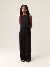 Calça Pantalona Graviola Preta