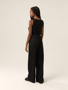 Calça Pantalona Graviola Preta