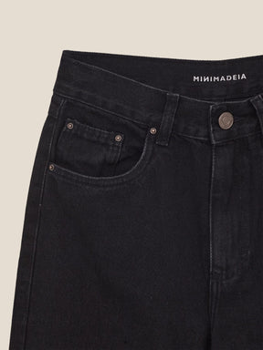 Calça Jeans Mom Jequitibá Preta