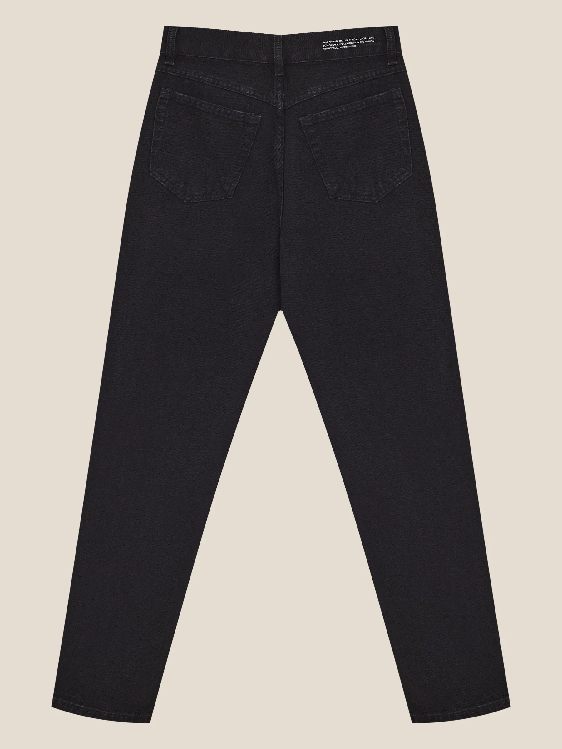 Calça Jeans Mom Jequitibá Preta