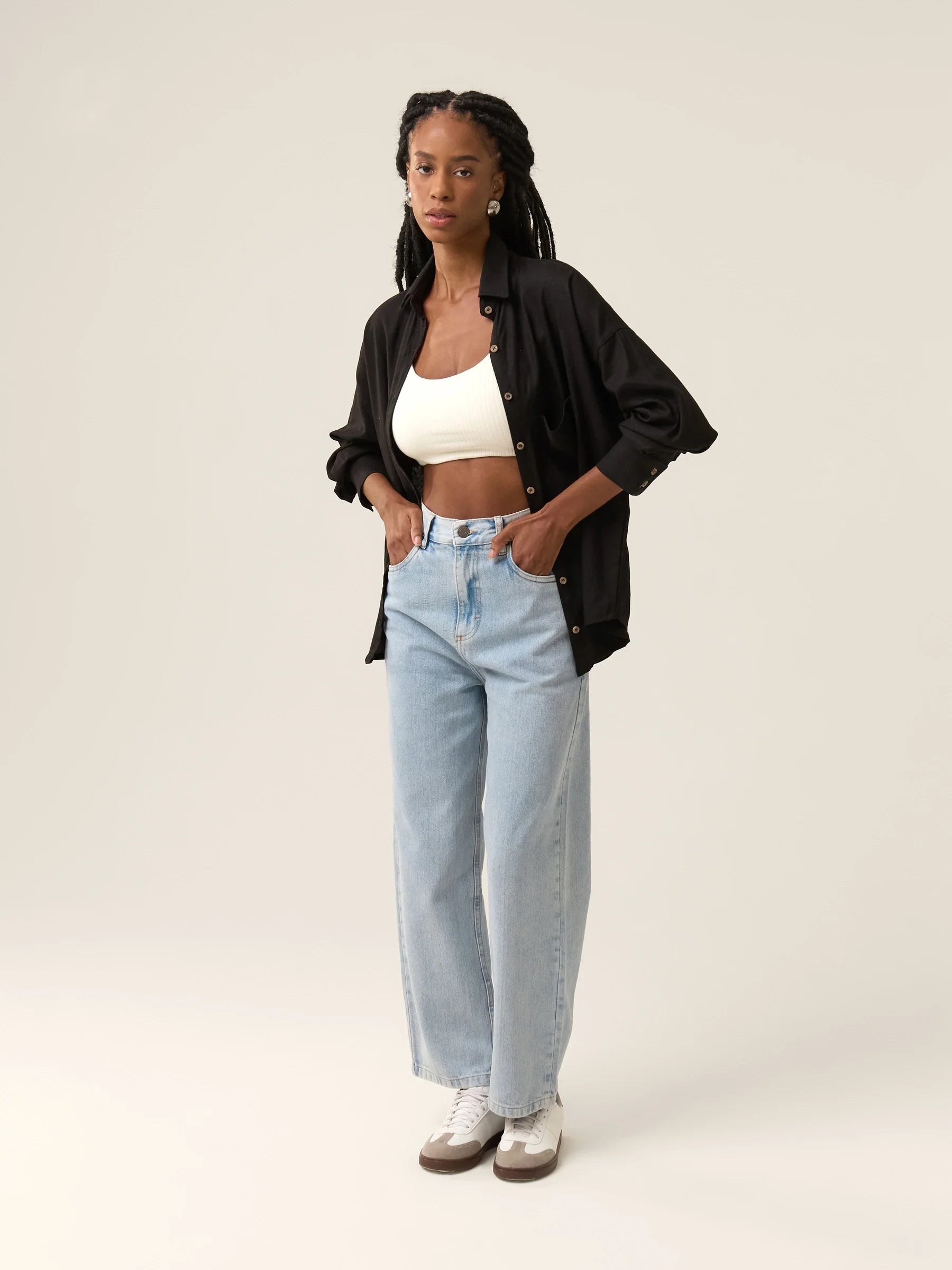 Calça Jeans Reta Araçá Azul Claro