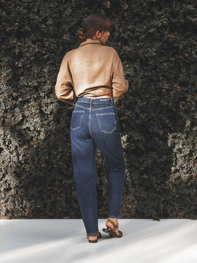 Calça Jeans Reta Araçá Azul Escuro