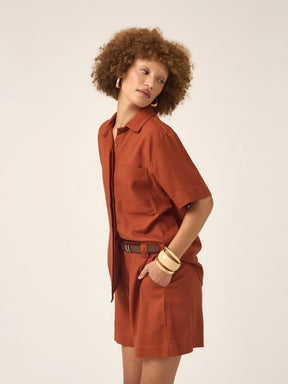 Camisa Jambo Terracota