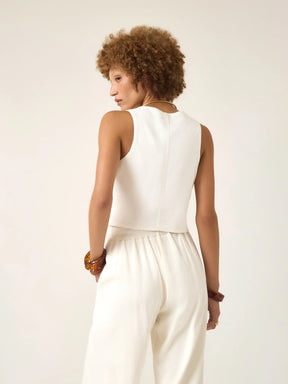 Colete Calêndula Off White