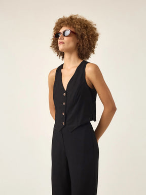 Colete Calêndula Preto