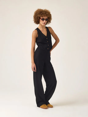 Calça Reta Petúnia Preta