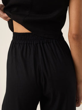 Calça Reta Petúnia Preta