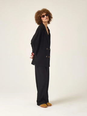 Calça Reta Petúnia Preta