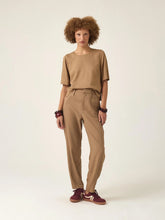 Calça Slouchy Íris Marrom Claro