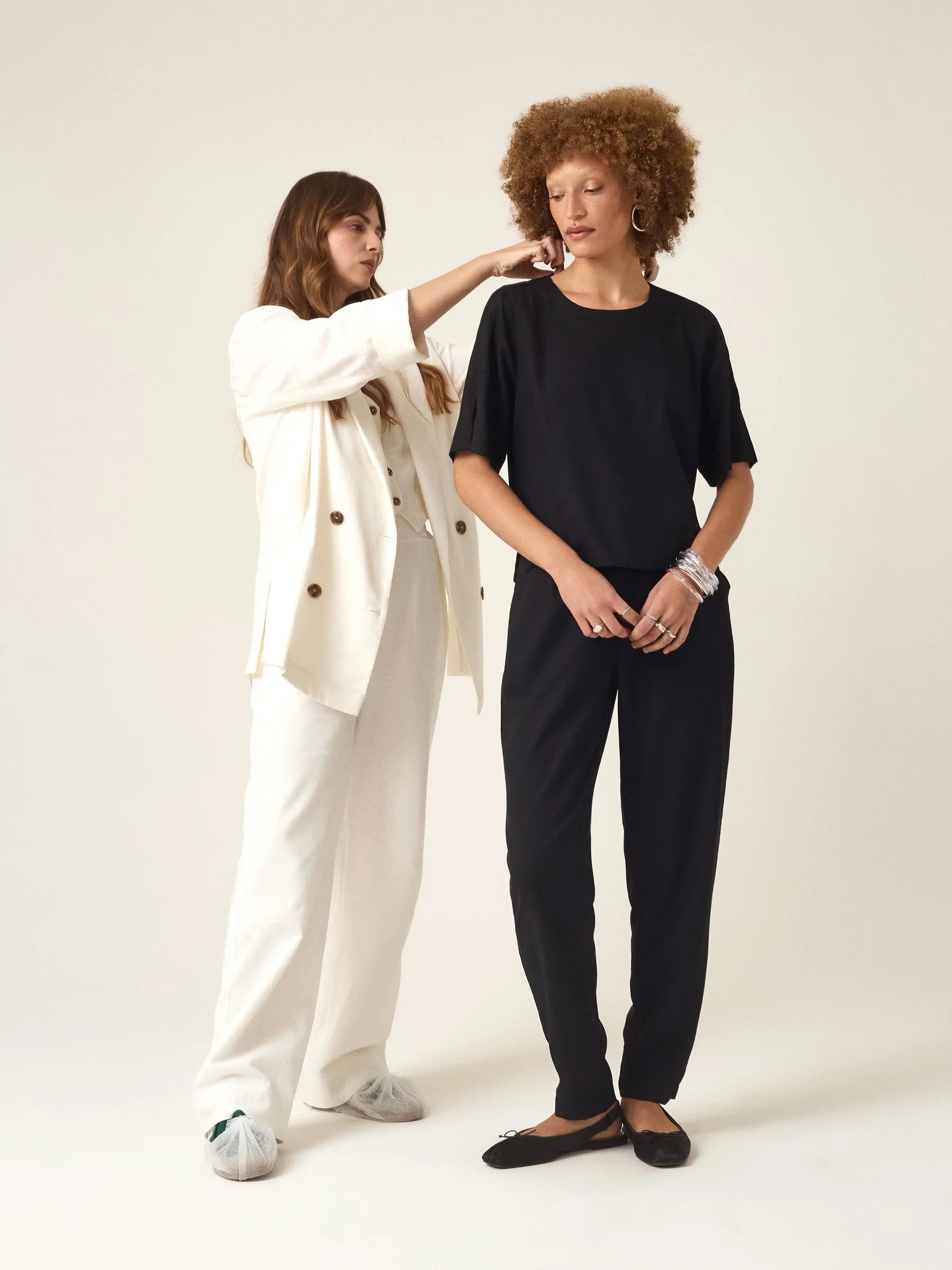 Calça Slouchy Íris Preta