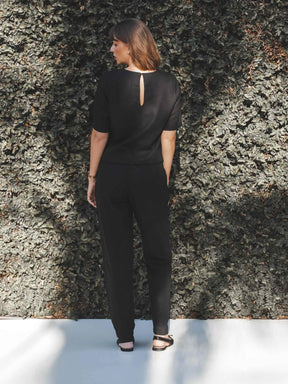 Calça Slouchy Íris Preta