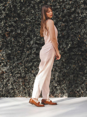 Calça Slouchy Íris Rosa Claro