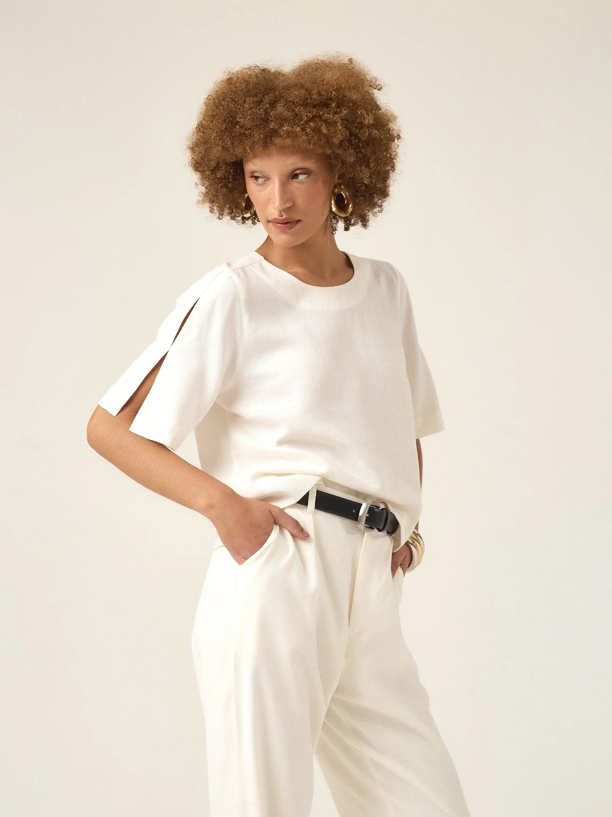 Blusa Tulipa Off White