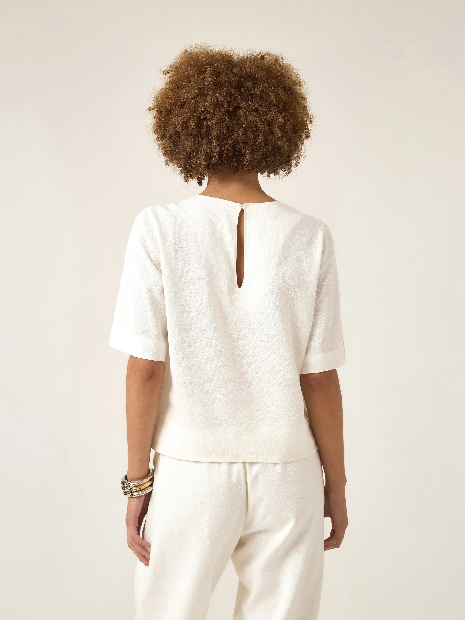Blusa Tulipa Off White