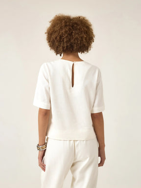 Blusa Tulipa Off White