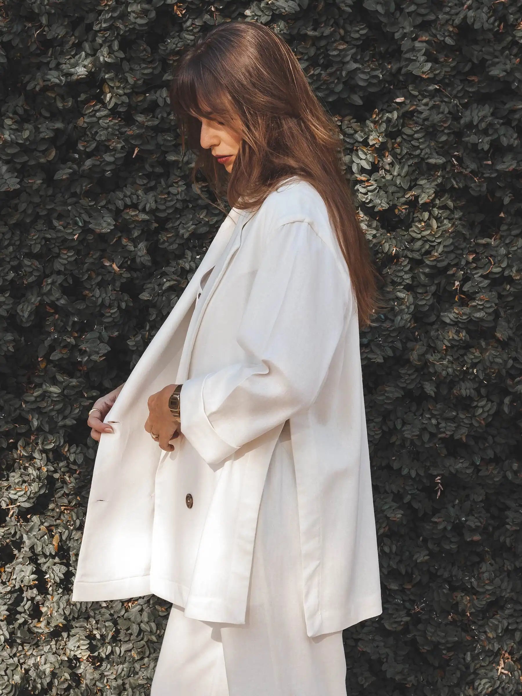 Blazer Sândalo Off White