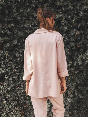Blazer Sândalo Rosa Claro