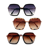 Óculos de Sol Feminino Quadrado Cereja