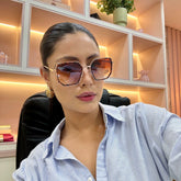 Óculos de Sol Feminino Quadrado Dalva