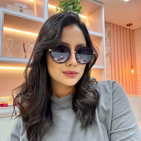 Óculos de Sol Feminino Redondo Tamires