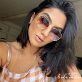 Óculos de Sol Feminino Hexagonal Ane